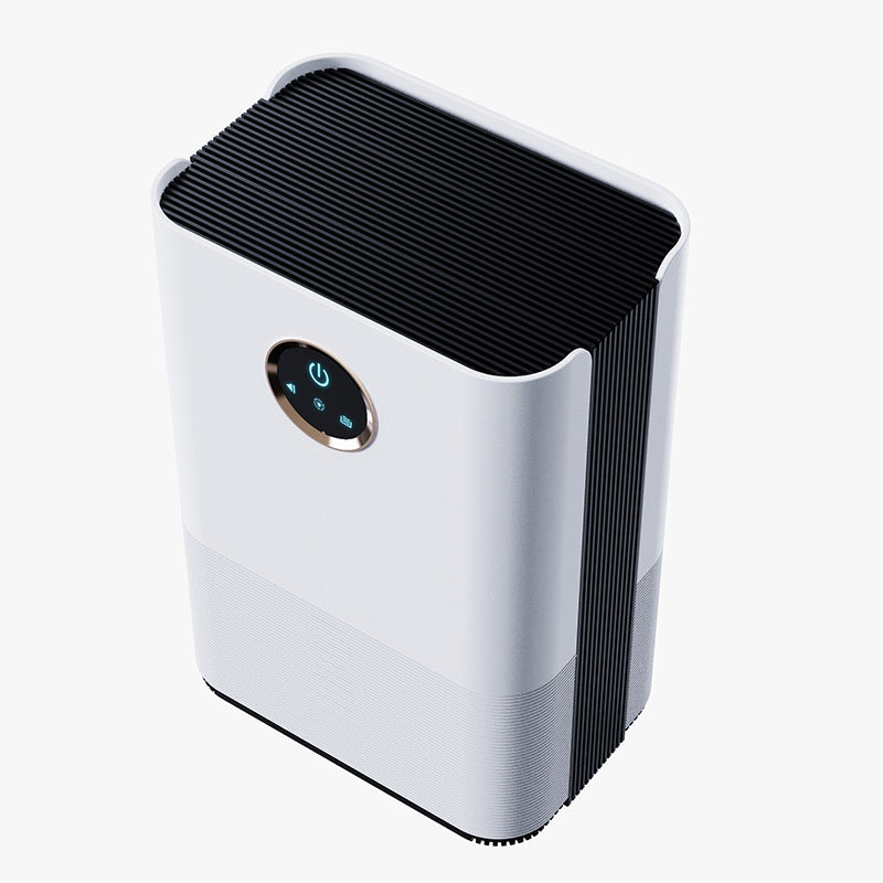 Compact 2L Electric Dehumidifier with Humidity Control for Bedroom and Office