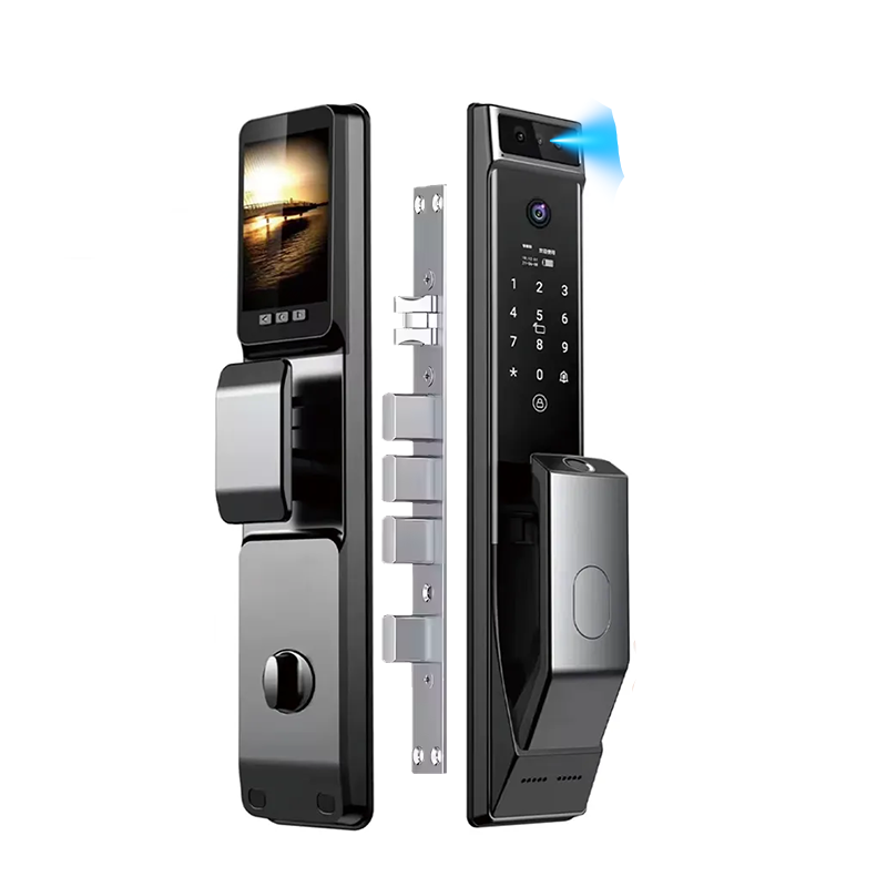 Smart Door Lock with 3D Face Recognition, Fingerprint, Password and App Access