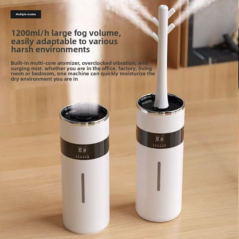 Large Capacity 10L+ Ultrasonic Humidifier with Manual Controls for Home