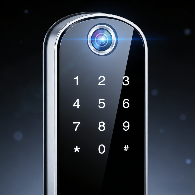 Tuya Wi-Fi Fingerprint Door Lock with Password and App Access for Wooden Doors