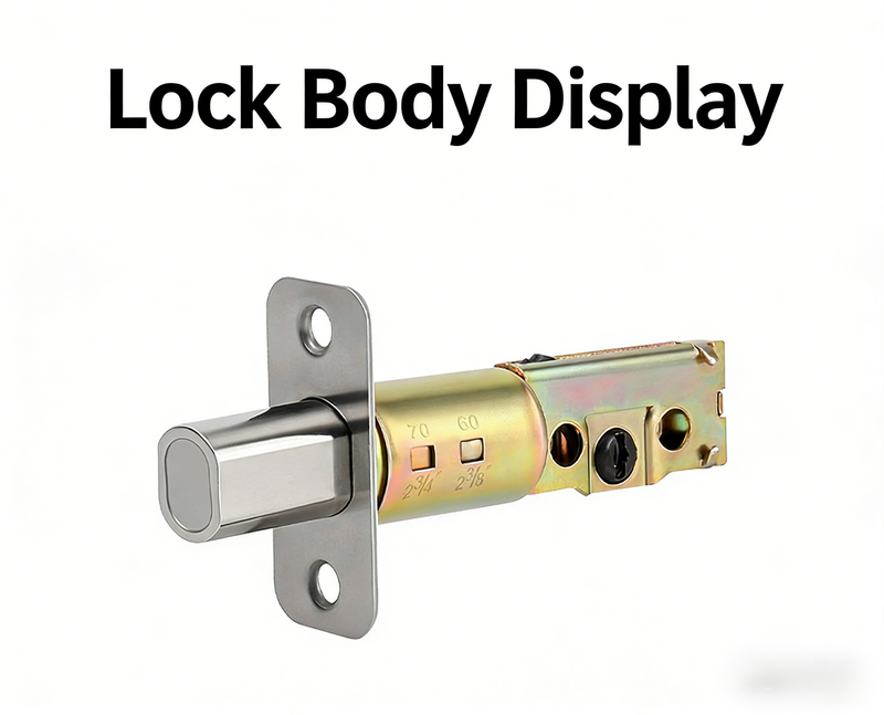 Smart Fingerprint Door Lock with WiFi Tuya App Control for Glass and Wooden Doors