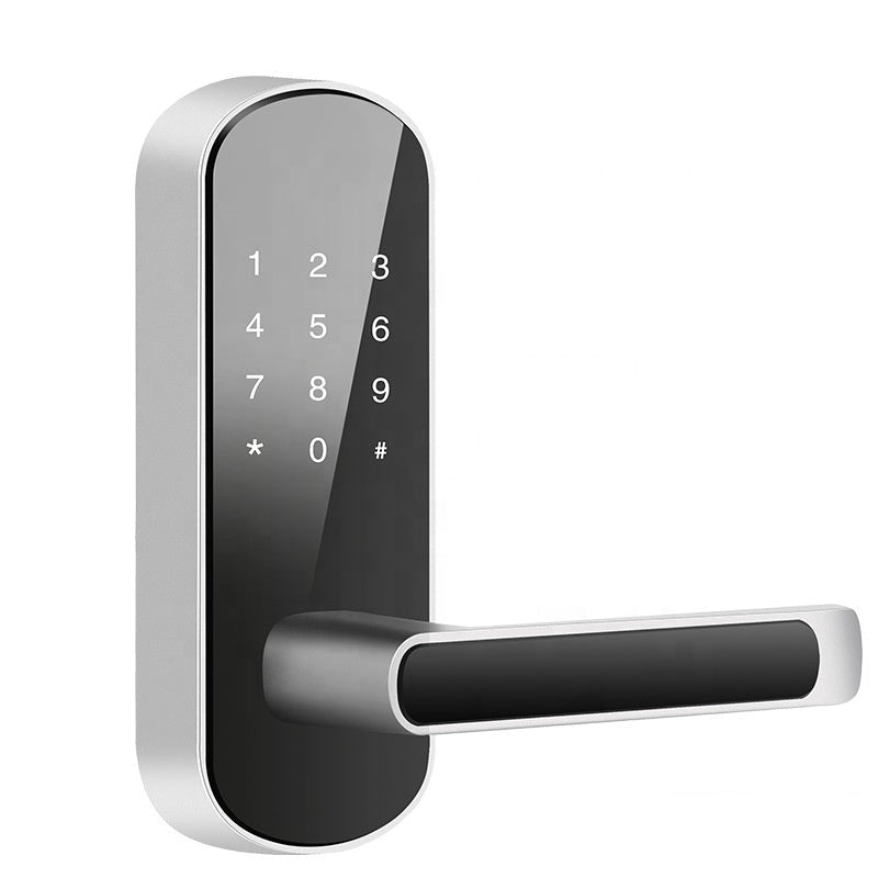 Tuya Wi-Fi Fingerprint Door Lock with Password and App Access for Wooden Doors