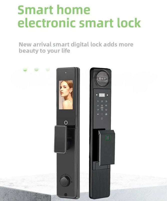 Digital Smart Door Lock for Wood and Metal Doors with Face and Password Access