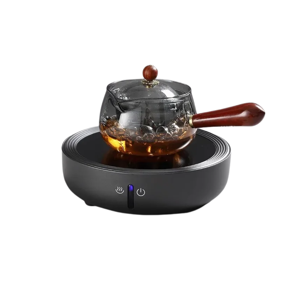 1200W Mini Induction Cooker with Adjustable Heat and Sleek Microlite Panel
