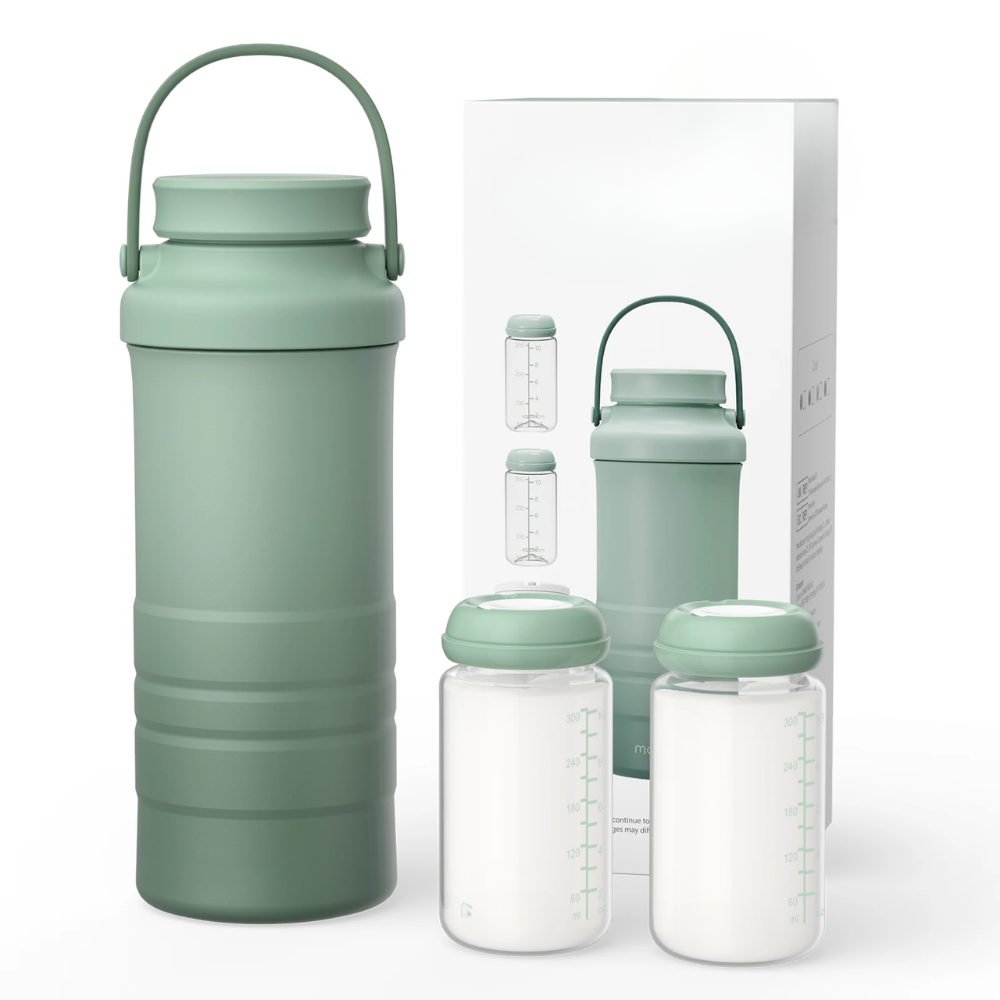 Portable 22oz Breast Milk Cooler with 24H Rechargeable Chilling Cordless & Travel-Friendly