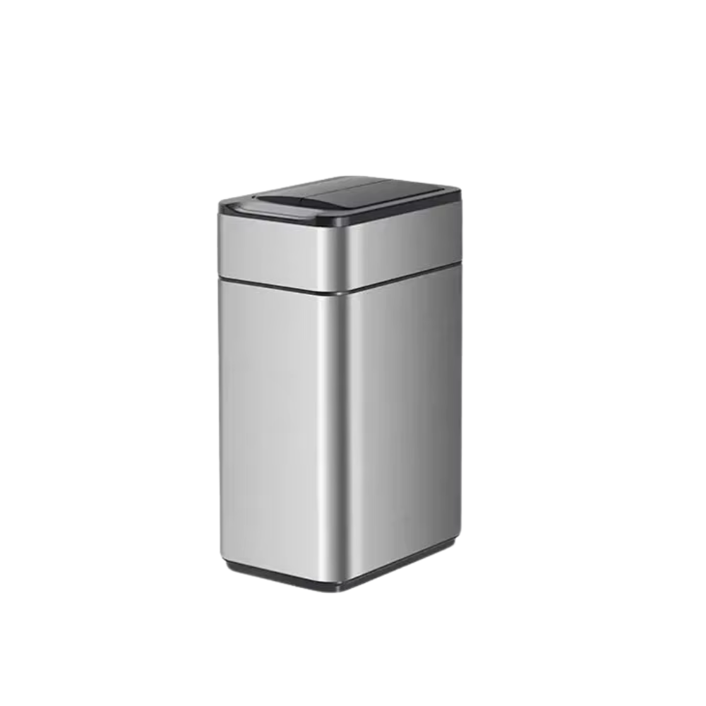 9L Smart Induction Kitchen Trash Bin with Rollers