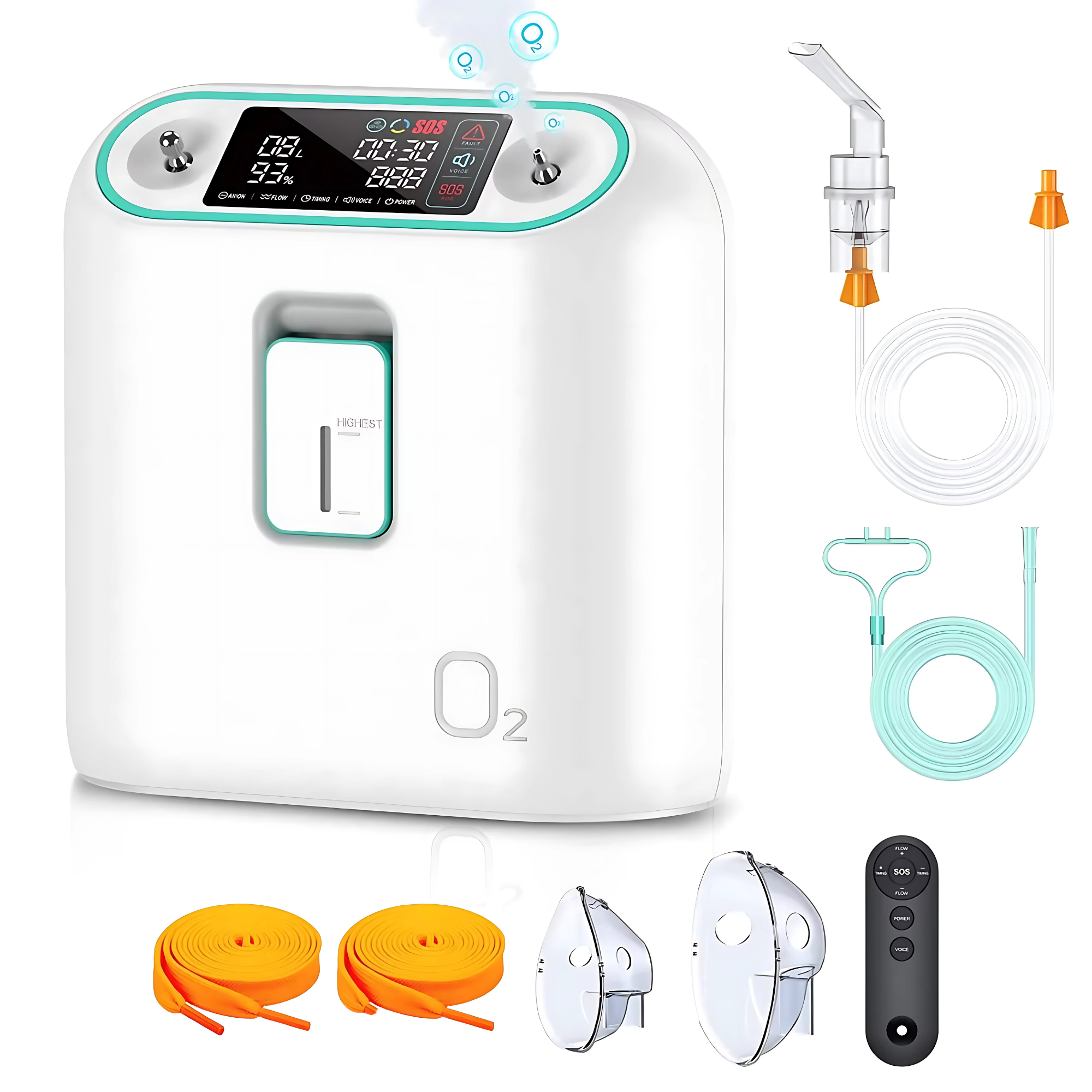 Home Oxygen Machine 96 Percent Purity with AU Plug