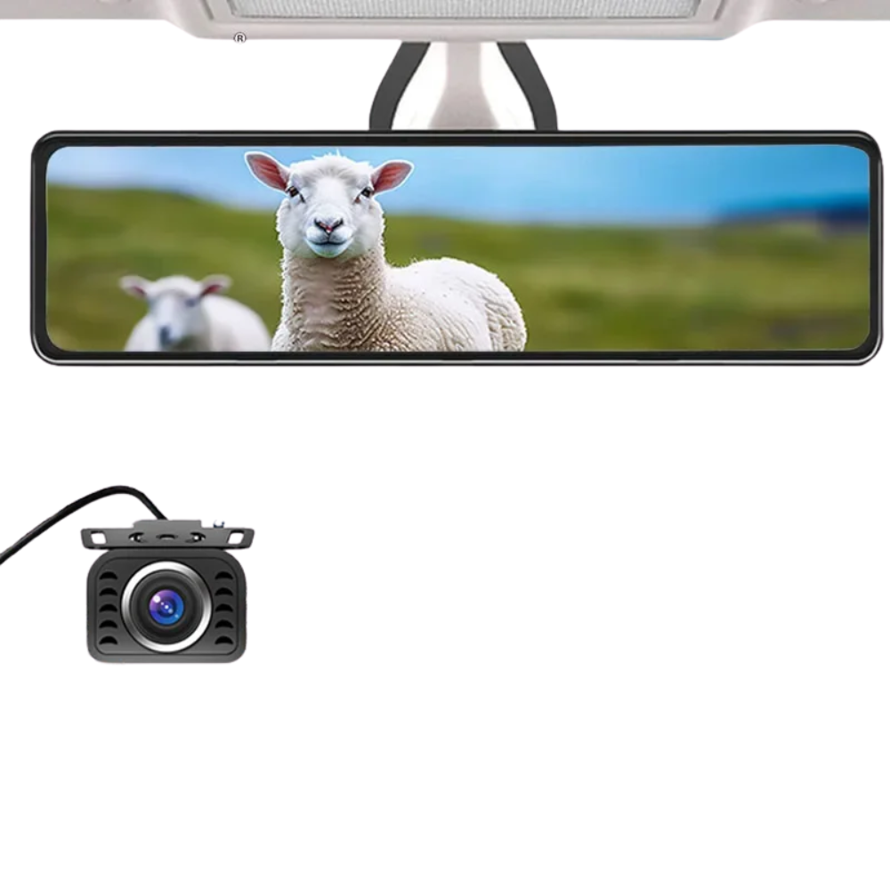 12" Touch Dash Cam with Dual Sony Lenses and GPS