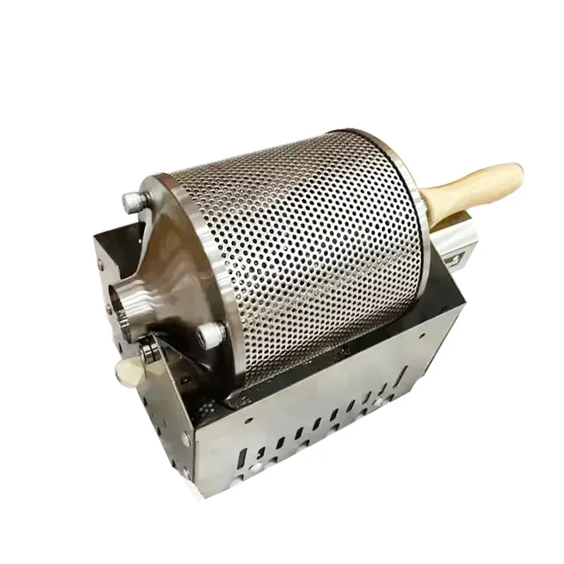 12V Electric Coffee Roaster with Manual Stirring Drum – AS1-S400T 100–400g Capacity