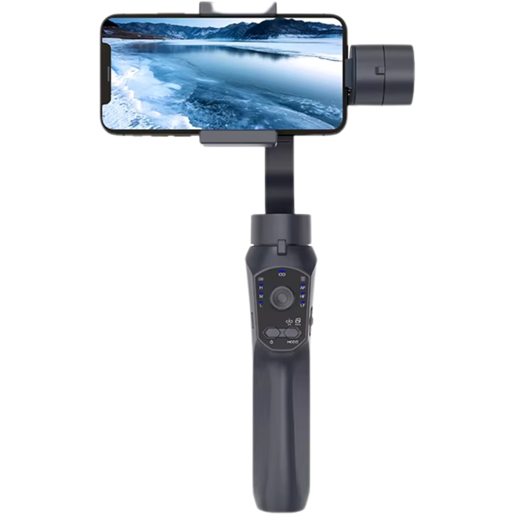 Handheld Stabilizer with Zoom & Time-lapse for Smartphones