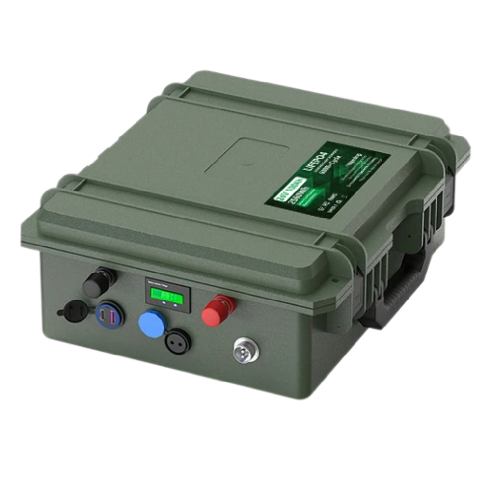 12V 100Ah LiFePO4 Battery with Bluetooth and USB Output