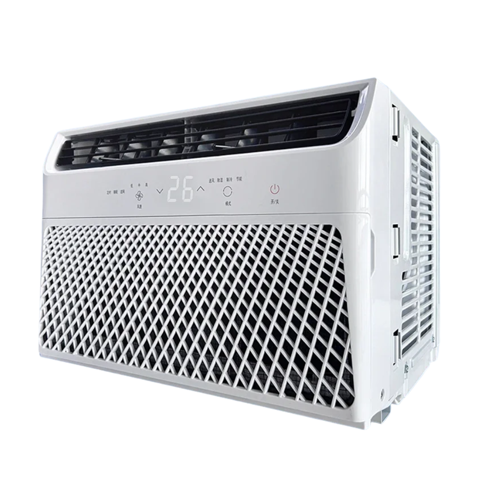 Window Air Conditioner 1500W with Heating, Dehumidifier & Smart Inverter Technology