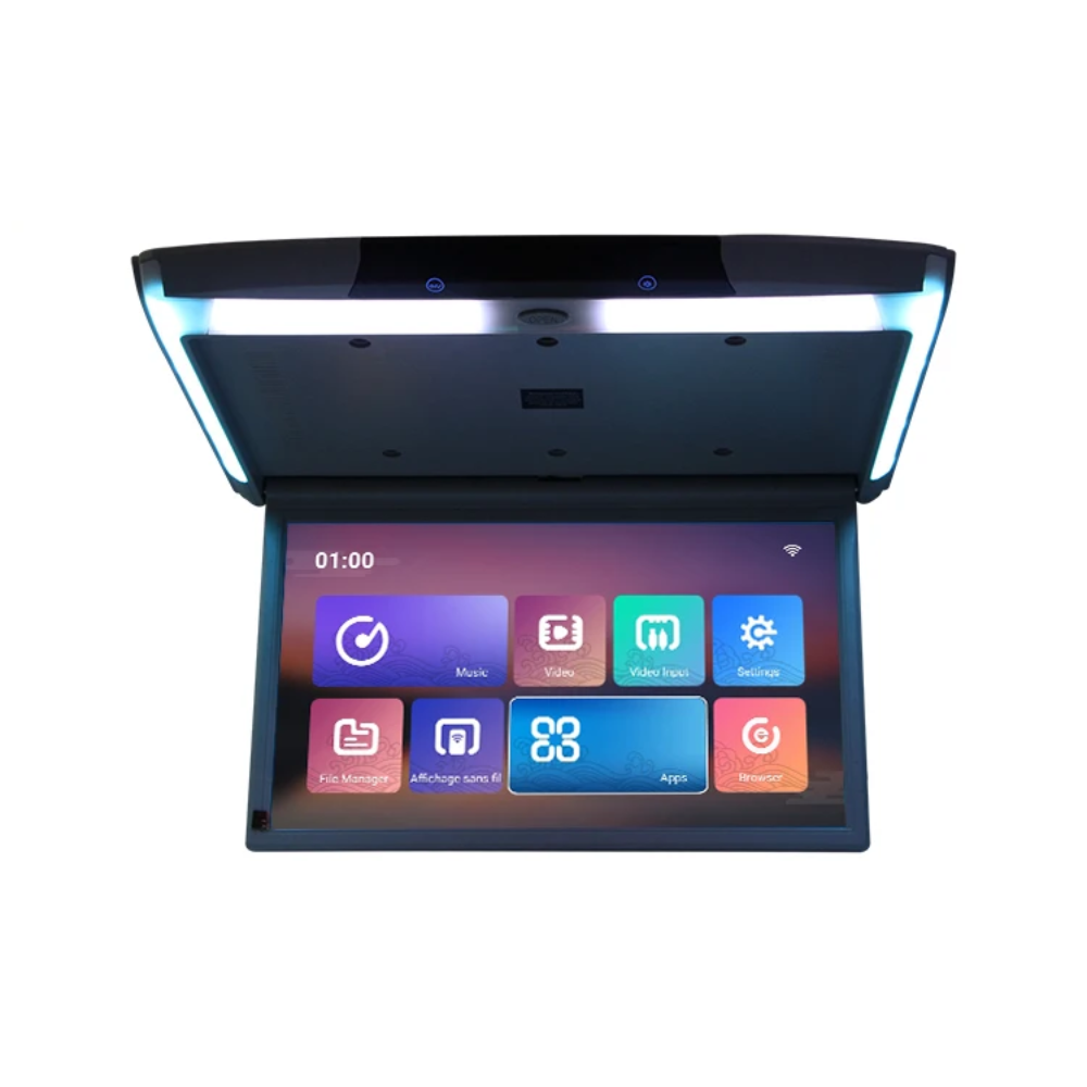 15.6" Flip Down Android Roof Monitor with HDMI & WiFi