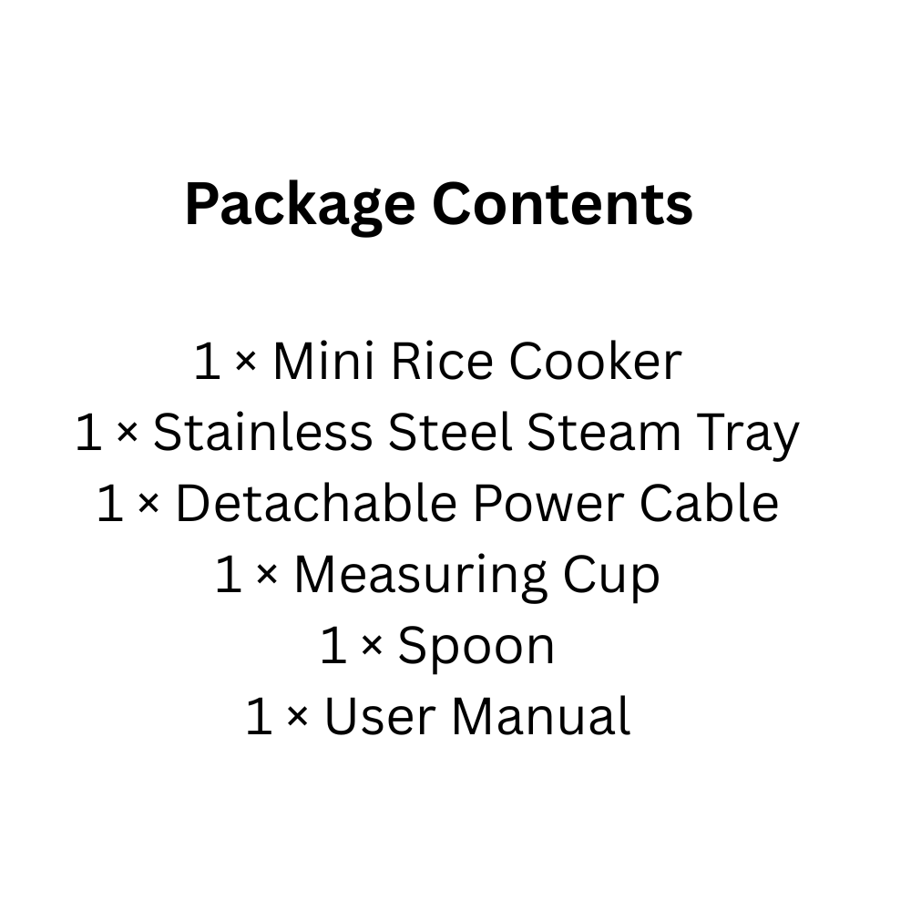 Travel Rice Cooker for Car or Home 12V/24V Dual Voltage, 1.6L Capacity, Non-Stick Inner Pot
