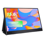 15.6" Portable 1080p Touchscreen Monitor with Built-in Speakers
