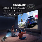 Mini Home Theater Projector with Auto Keystone 180 Lumens Brightness & Smart Features White
