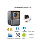 Compact Home Cinema Projector with Auto Keystone & Wireless Connectivity