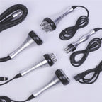 Portable Cavitation Machine with Vacuum RF & Multipolar Radio Frequency for Spa & Home Use White